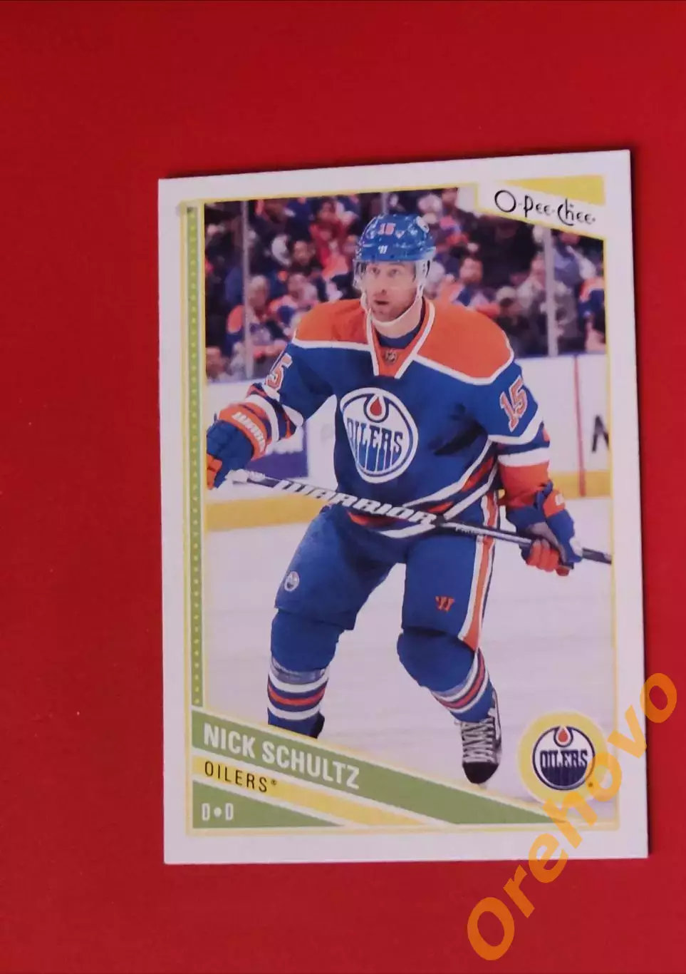 NICK SCHULTZ No 137 Эдмонтон 2013-14 O-PEE-CHEE