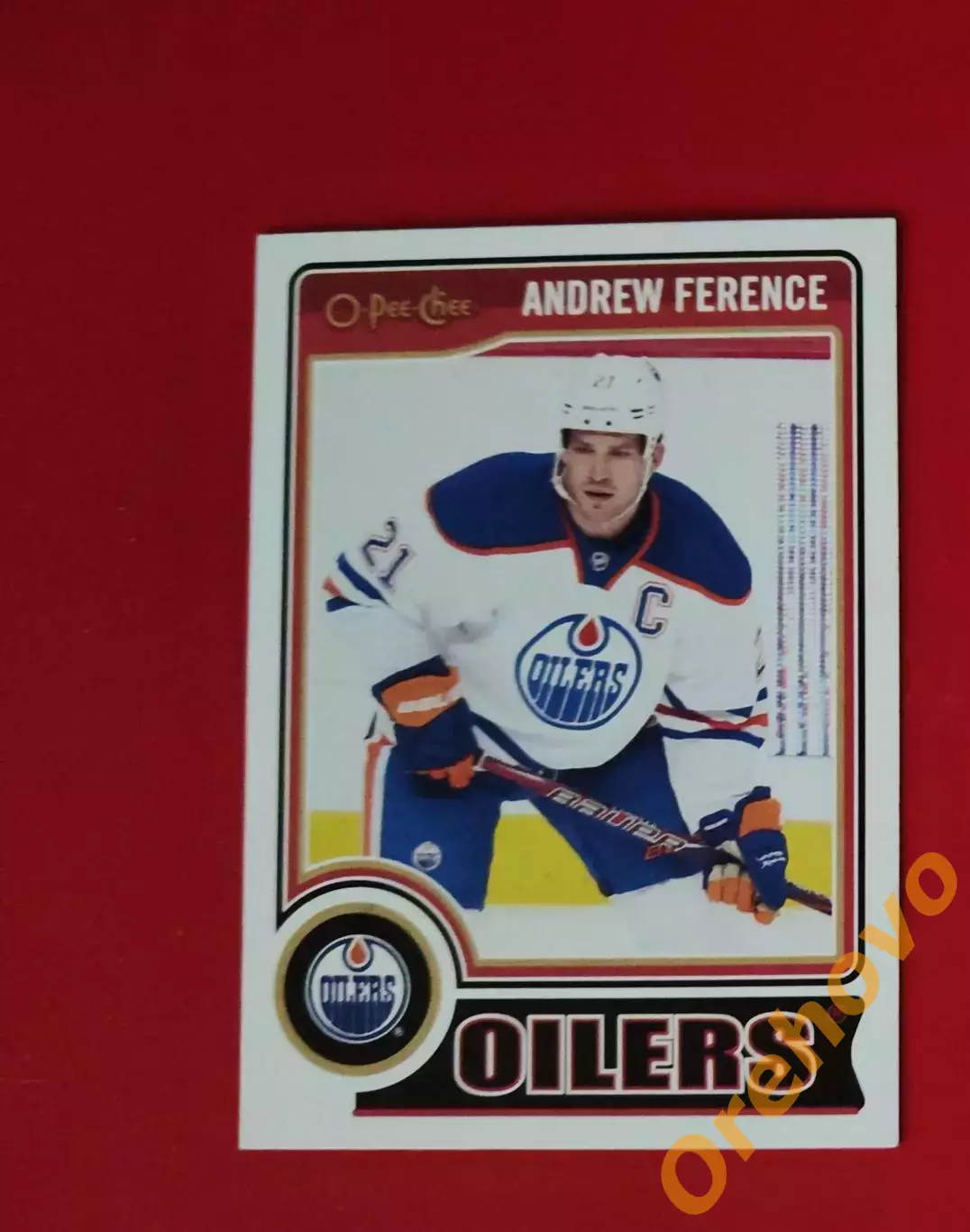 ANDREW FERENCE No 7 Эдмонтон 2014-15 O-PEE-CHEE