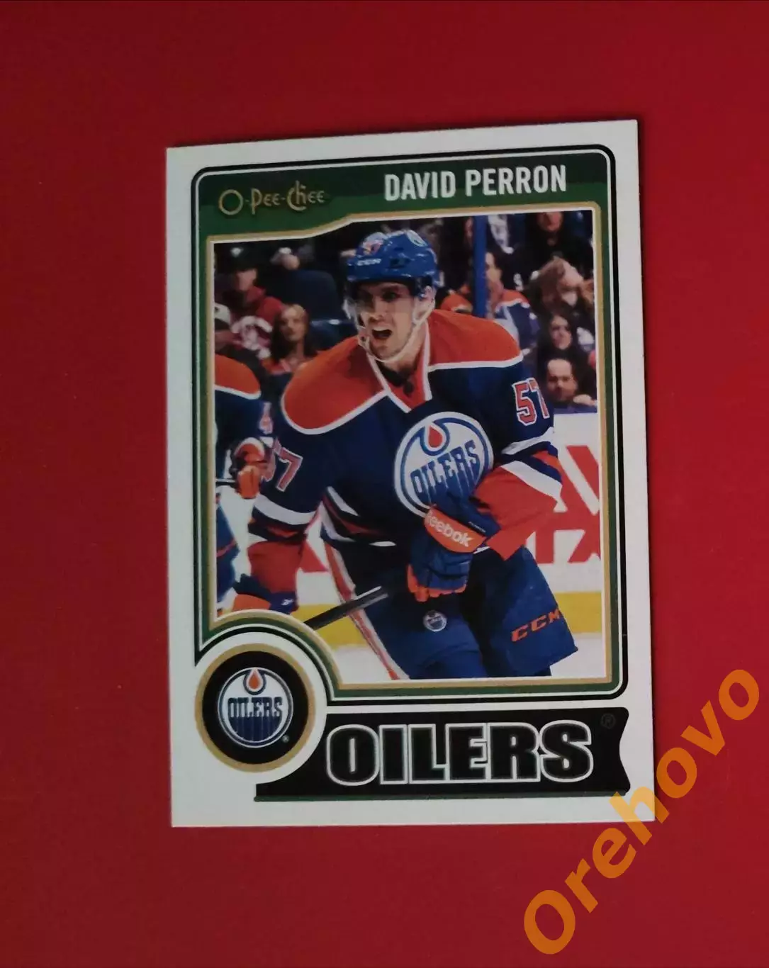 DAVID PERRON No 364 Эдмонтон 2014-15 O-PEE-CHEE