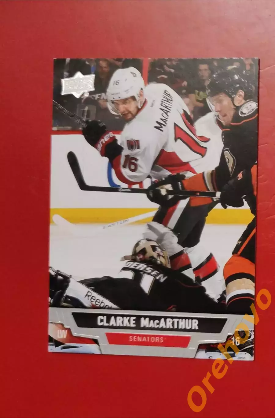 CLARKE MacARTHUR No 406 Оттава 2013-14 upper-deck