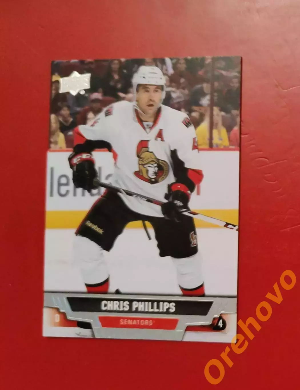 CHRIS PHILLIPS No 404 Оттава. 2013-14 upper-deck