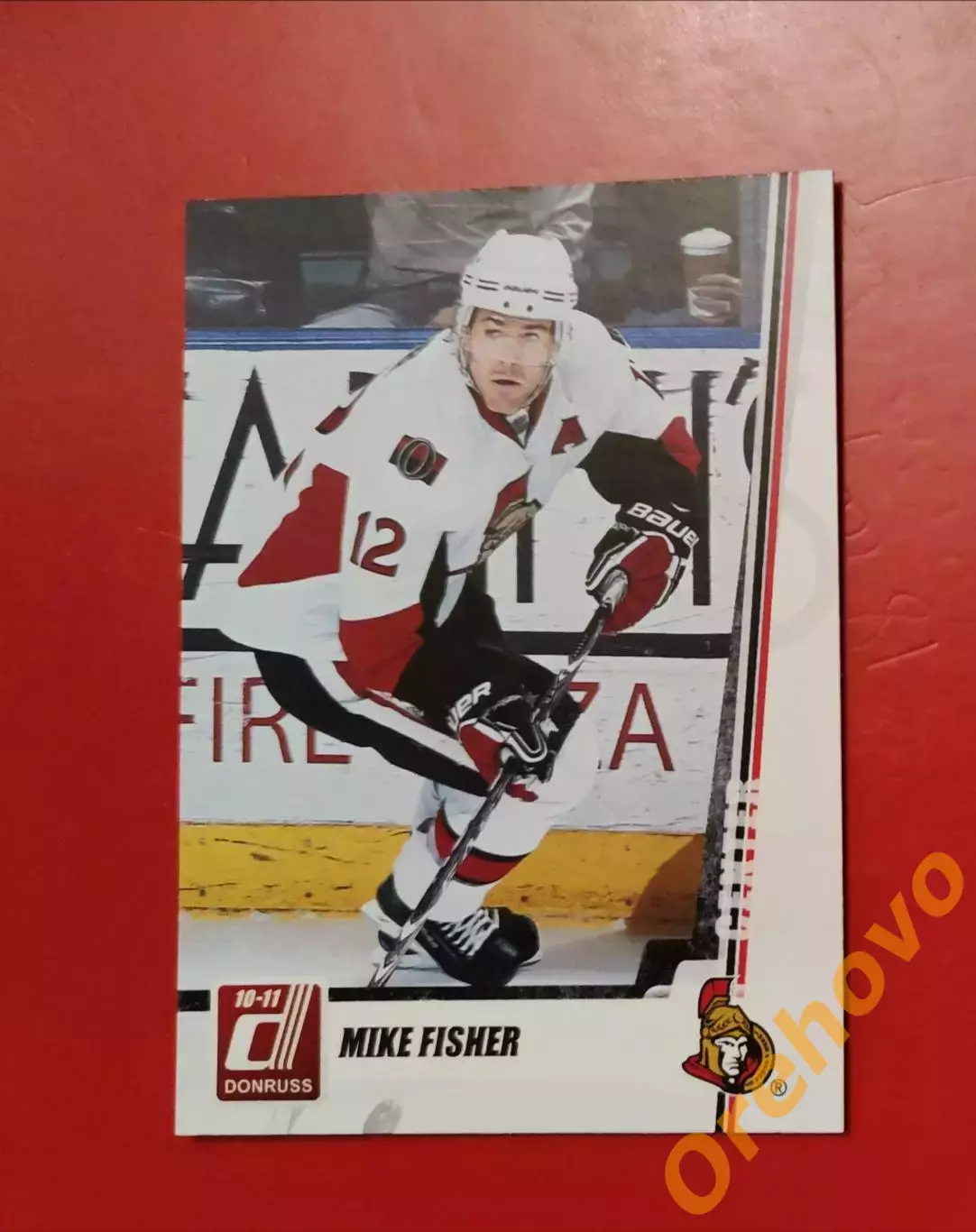 MIKE FISHER No 147 Оттава 2010 panini