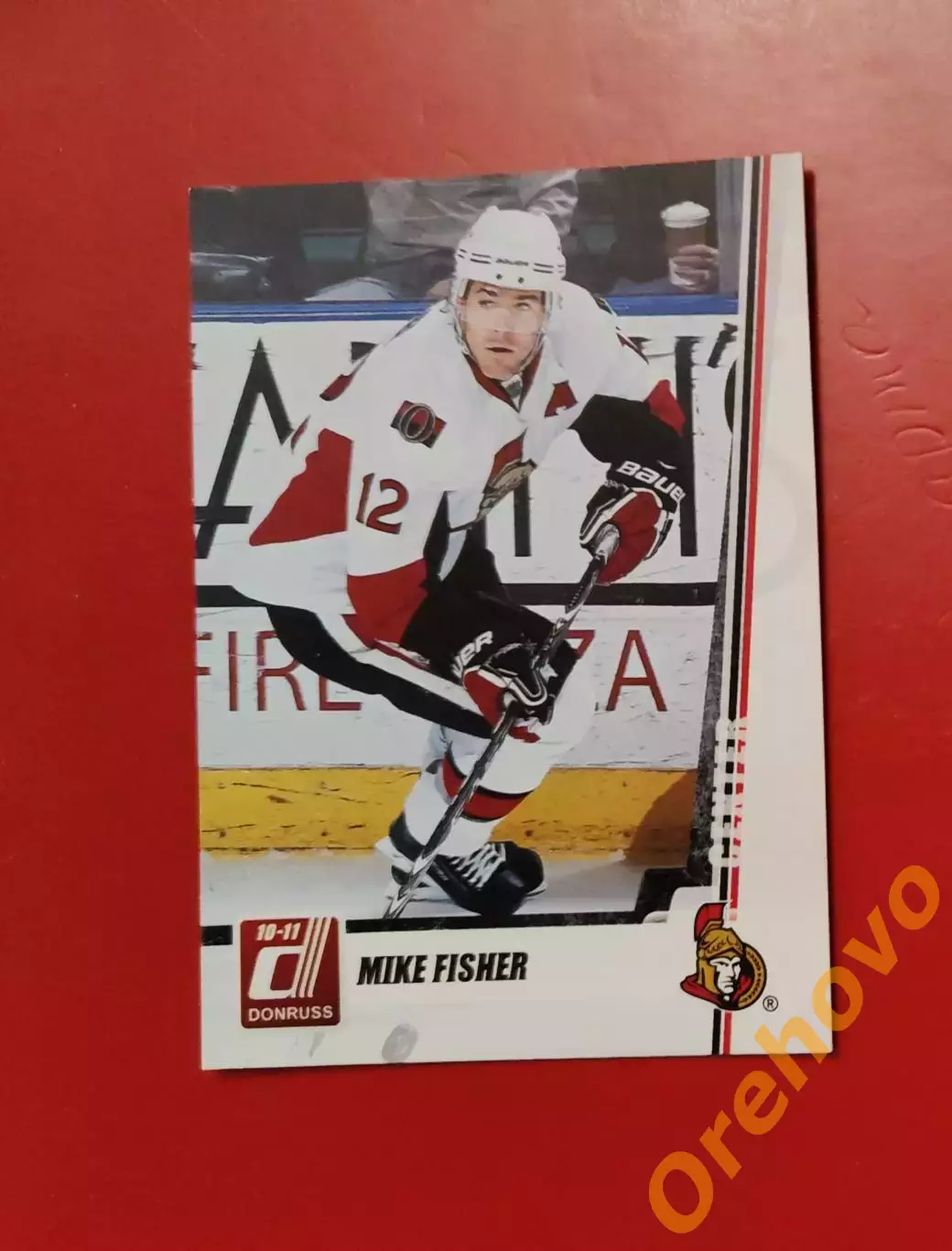 MIKE FISHER No 147 Оттава 2010 panini