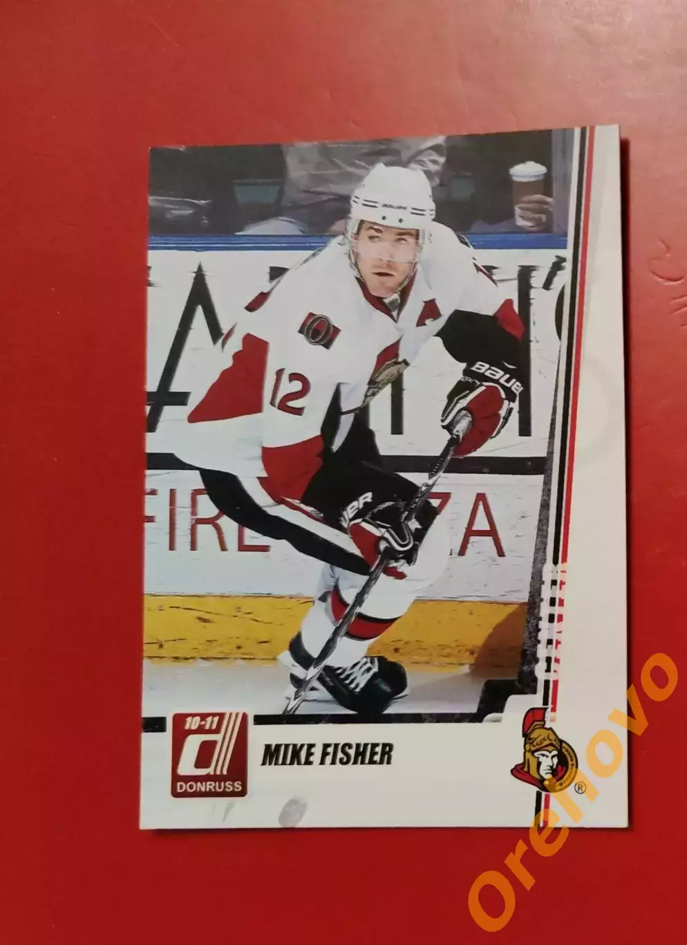 MIKE FISHER No 147 Оттава 2010 panini.