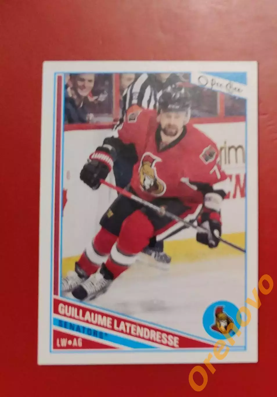 GUILLAUME LATENDRESSE No 19 Оттава 2013-14 o-pee-chee