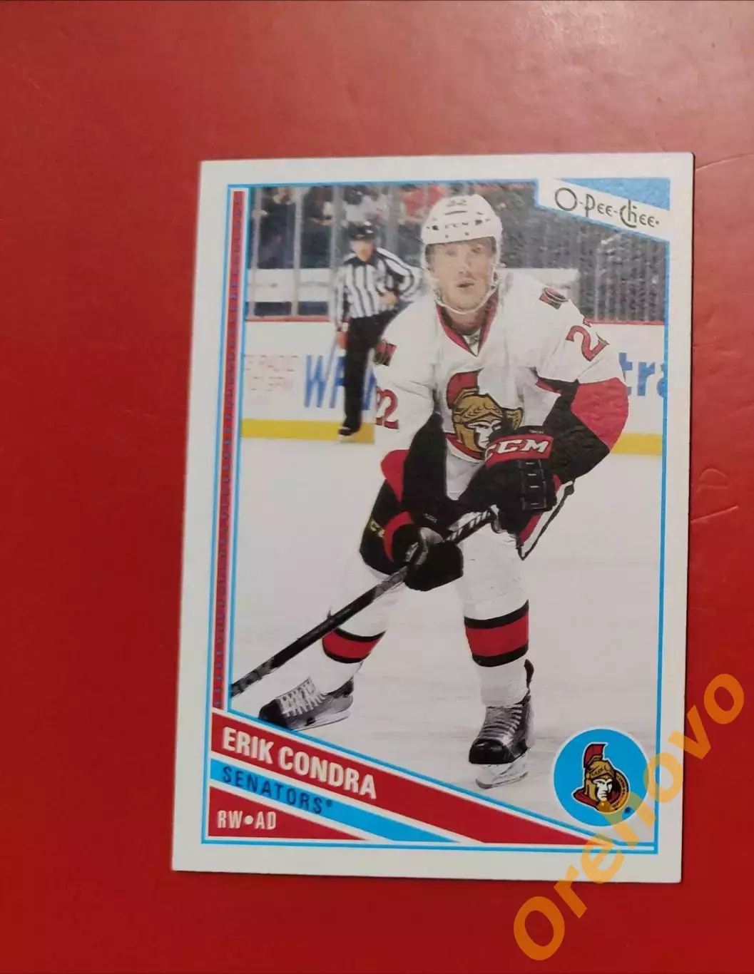 ERIK CONDRA No 35 Оттава 2013-14 o-pee-chee