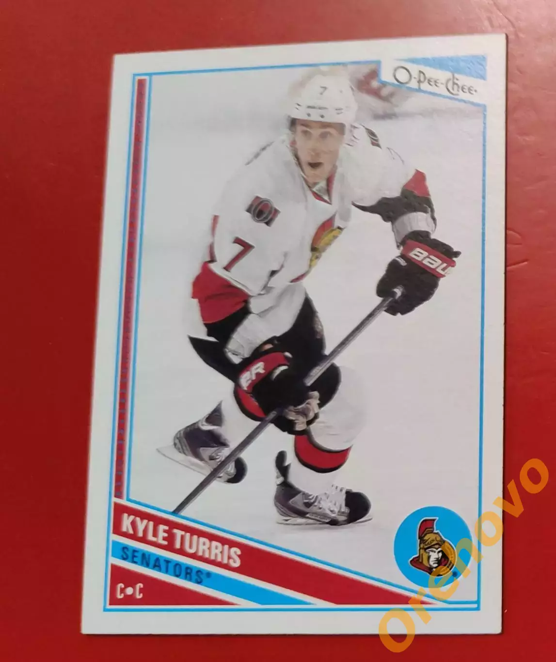 KYLE TURRIS No 88 Оттава 2013-14 o-pee-chee