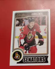 CHRIS NEIL No 208 Оттава 2014-15 o-pee-chee