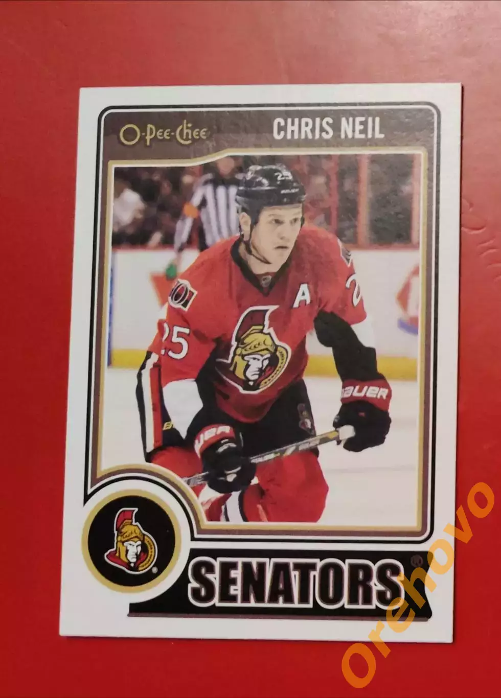 CHRIS NEIL No 208 Оттава 2014-15 o-pee-chee