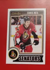 CHRIS NEIL No 208 Оттава 2014-15 o-pee-chee