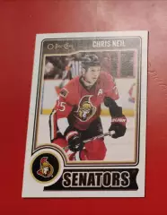 CHRIS NEIL No 208 Оттава 2014-15 o-pee-chee.