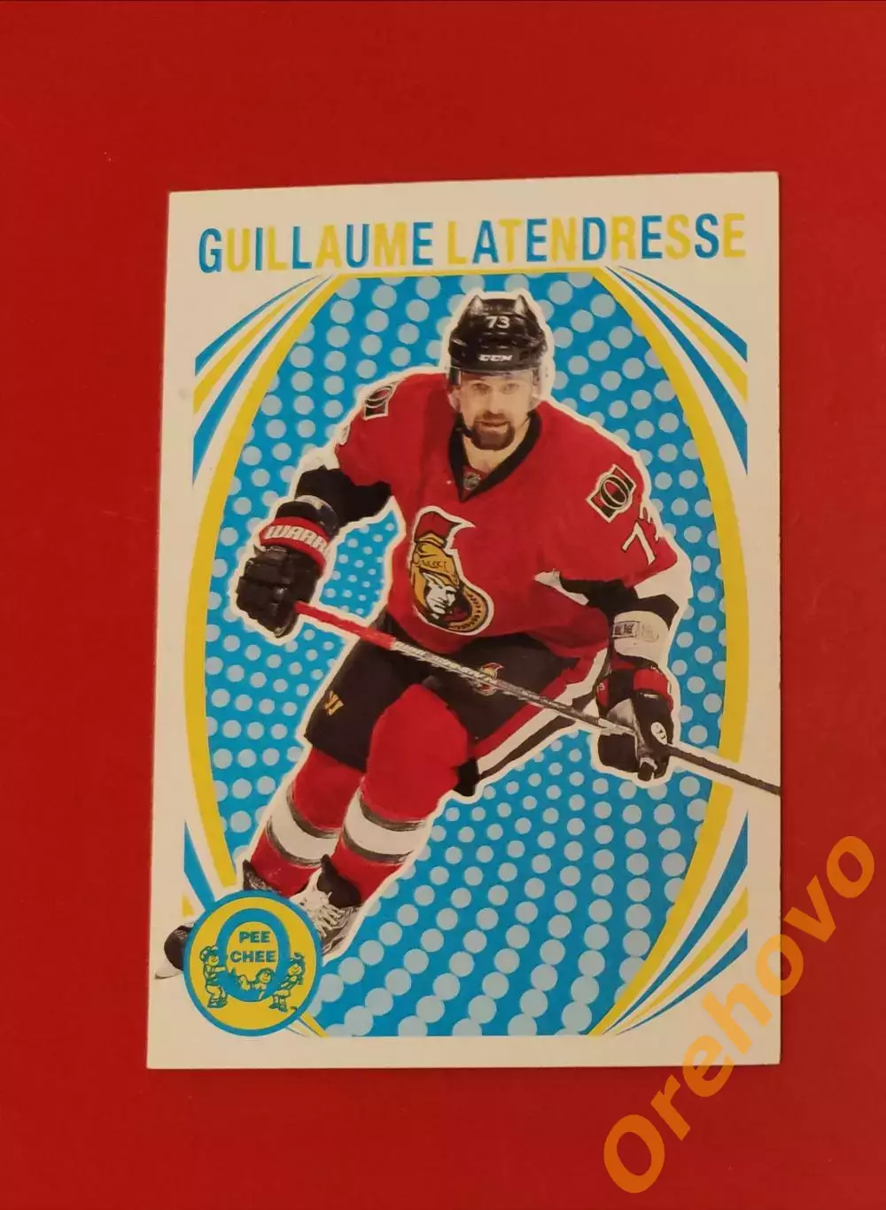 GUILLAUME LATENDRESSE № 19 Оттава 2013-14 o-pee-chee