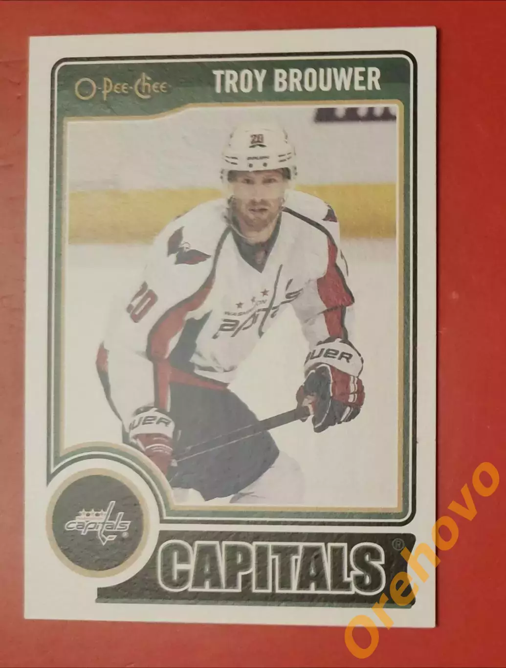 TROY BROUWER № 305 Вашингтон 2014-15 o-pee-chee