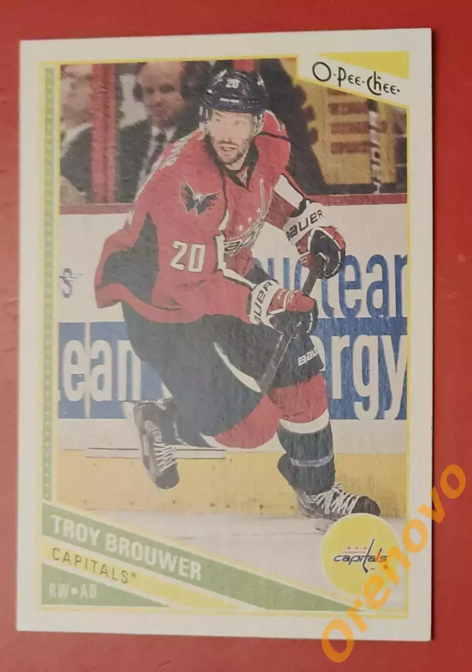 TROY BROUWER № 113 Вашингтон 2013-14 o-pee-chee