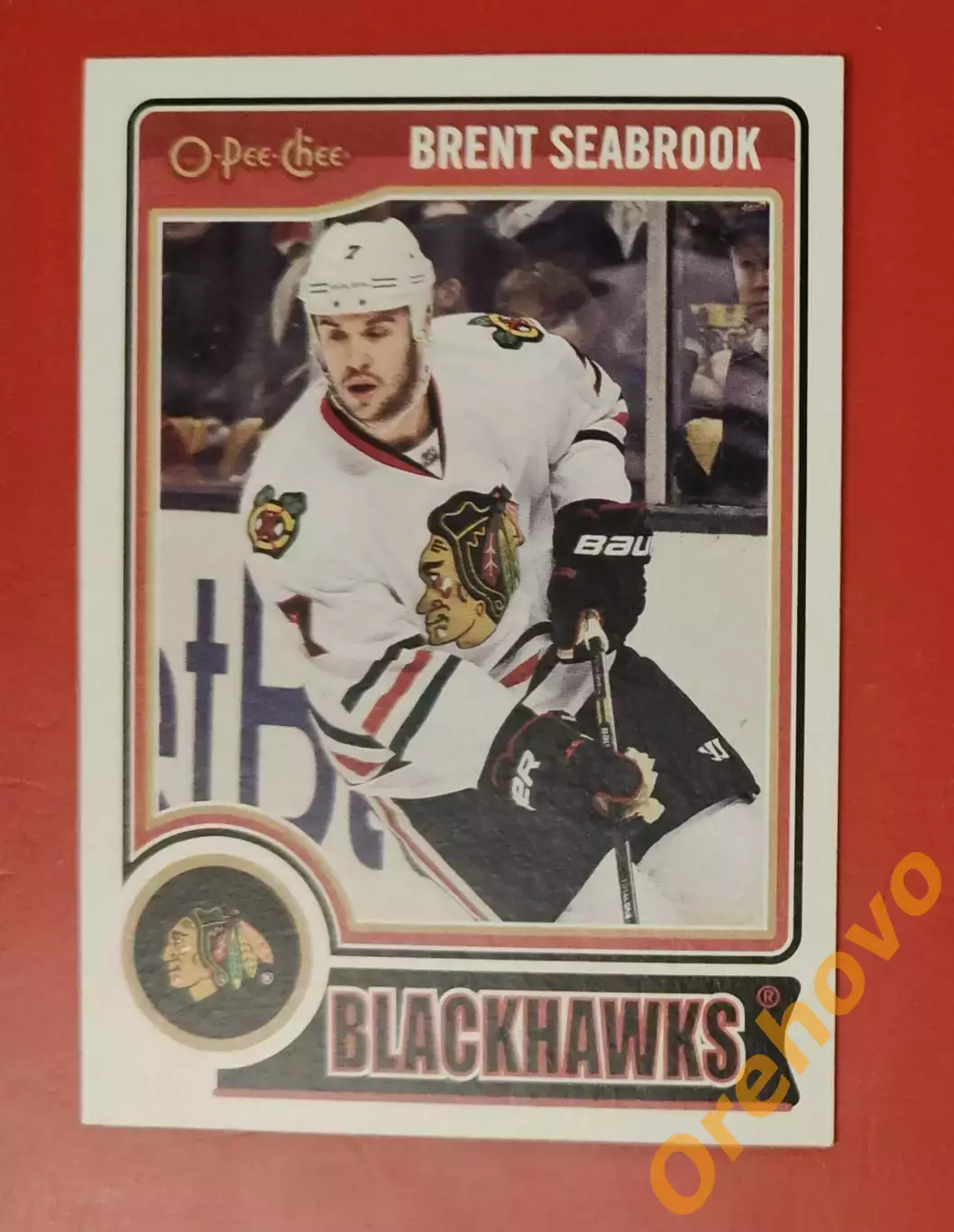 BRENT SEABROOK No 10 Чикаго 2014-15 o-pee-chee