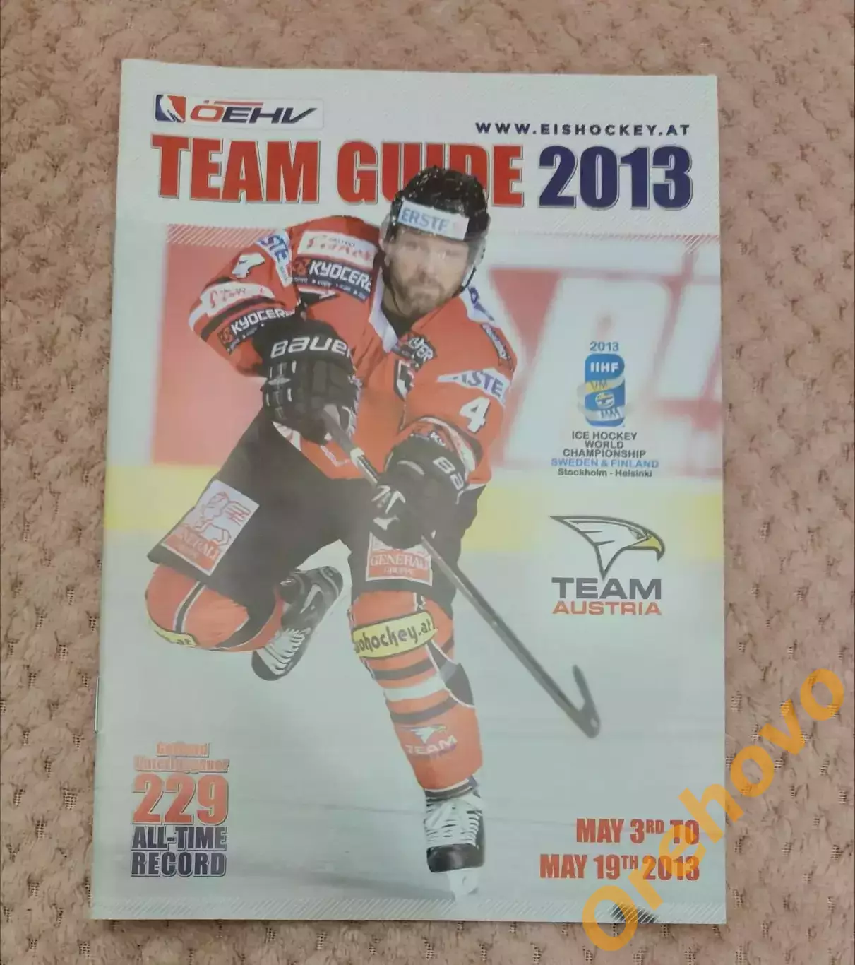 Чемпионат мира Медиа гайд Австрия 3-19.05.2013