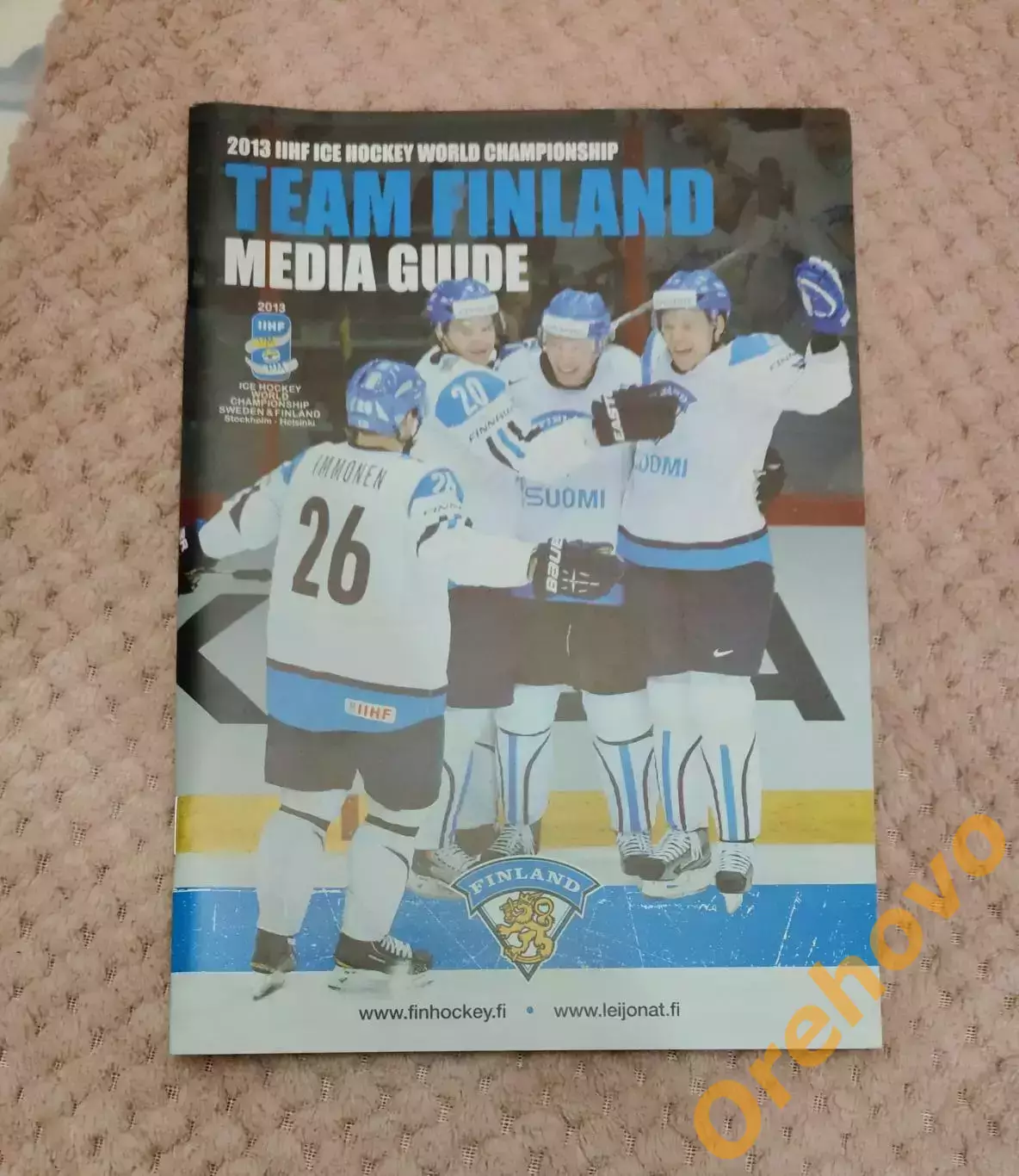 Чемпионат мира Медиа гайд Финляндия 3-19.05.2013