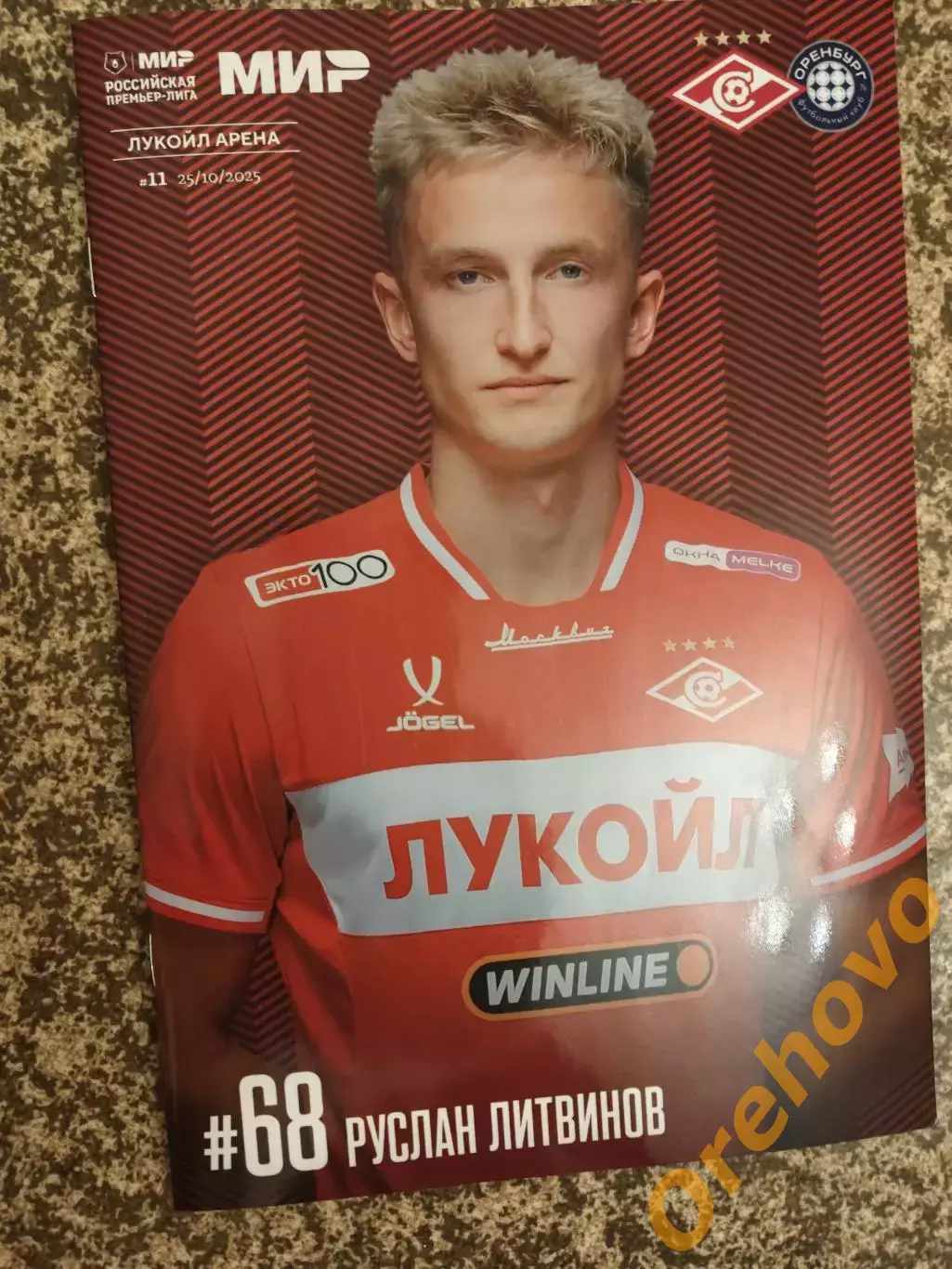 Спартак Москва - Оренбург 25.10.2025