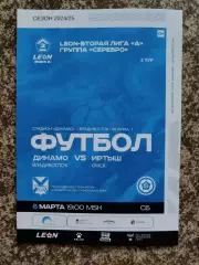 Динамо Владивосток - Иртыш Омск 08.03.2025