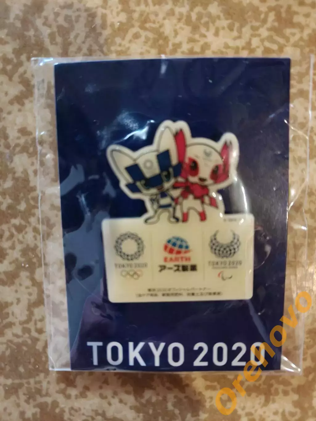 Значок Олимпиада талисманы 2020 Токио Япония ( официальный/цанга)