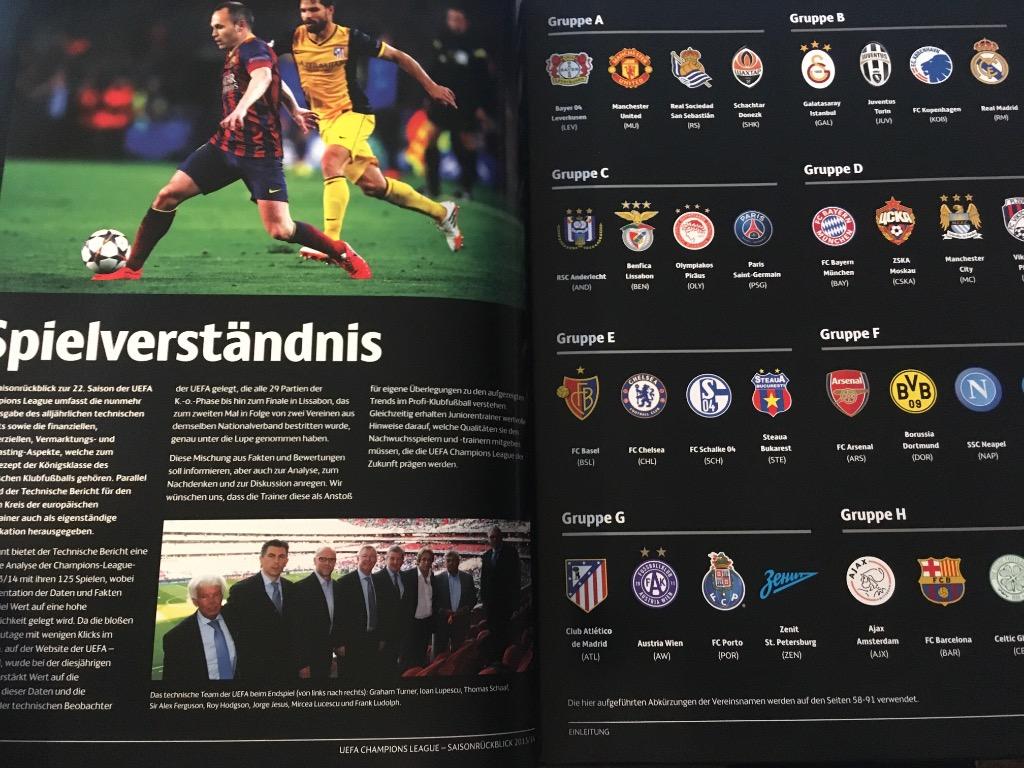 Книга-альманах Лига чемпионов 2013-2014 издание УЕФА ЦСКА Зенит 6