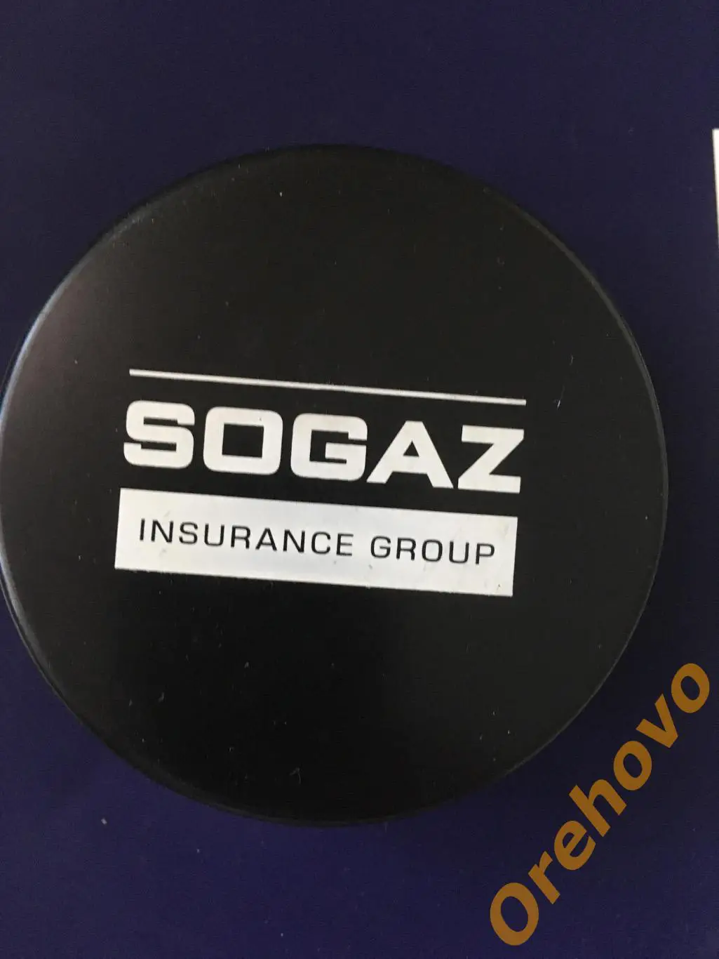 Шайба КХЛ Кубок Гагарина 2015-2016 плей-офф sogaz (сувенир) 1