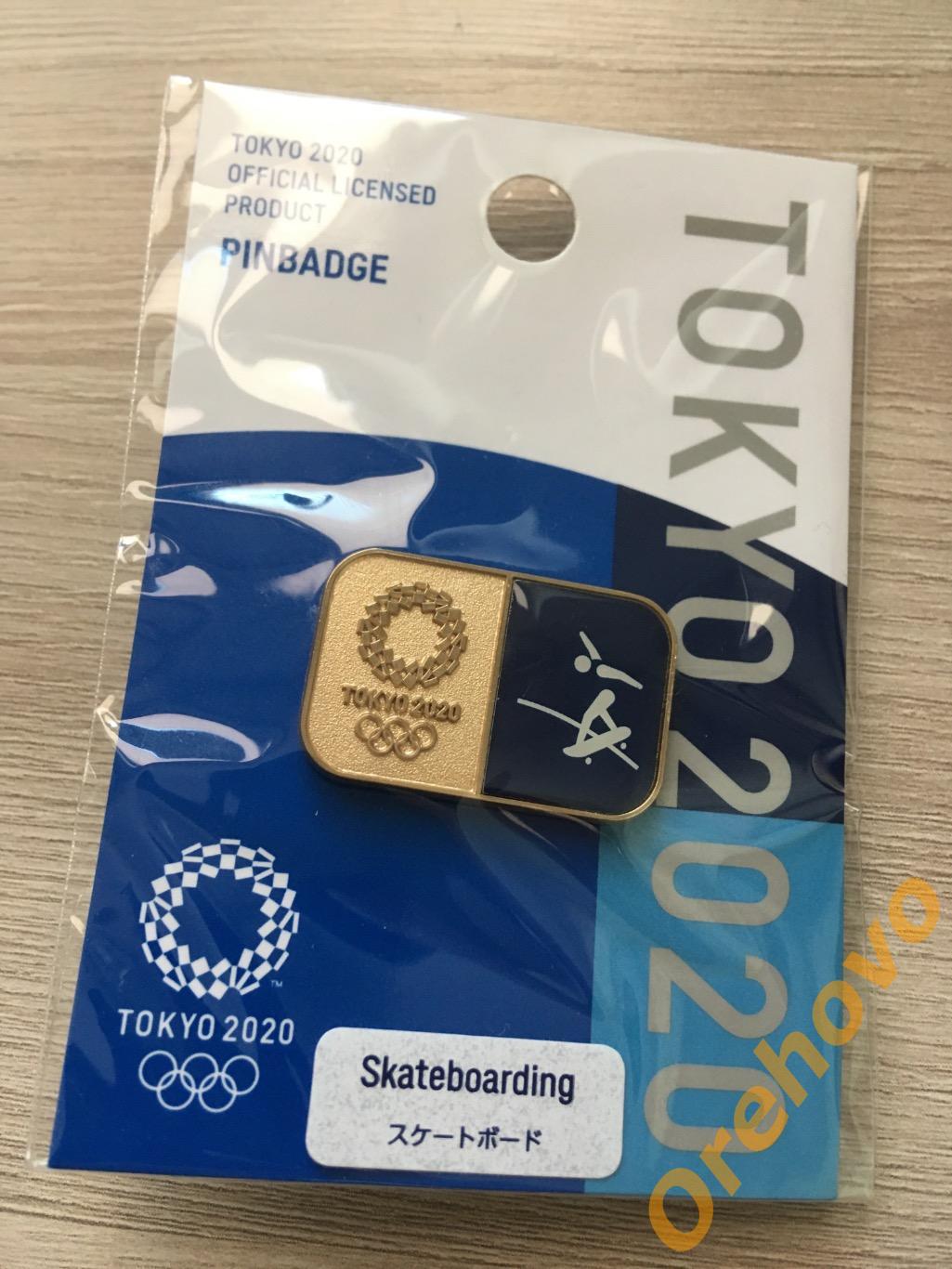 Значок Олимпийские игры 2020 Токио Япония офиц. ( цанга)