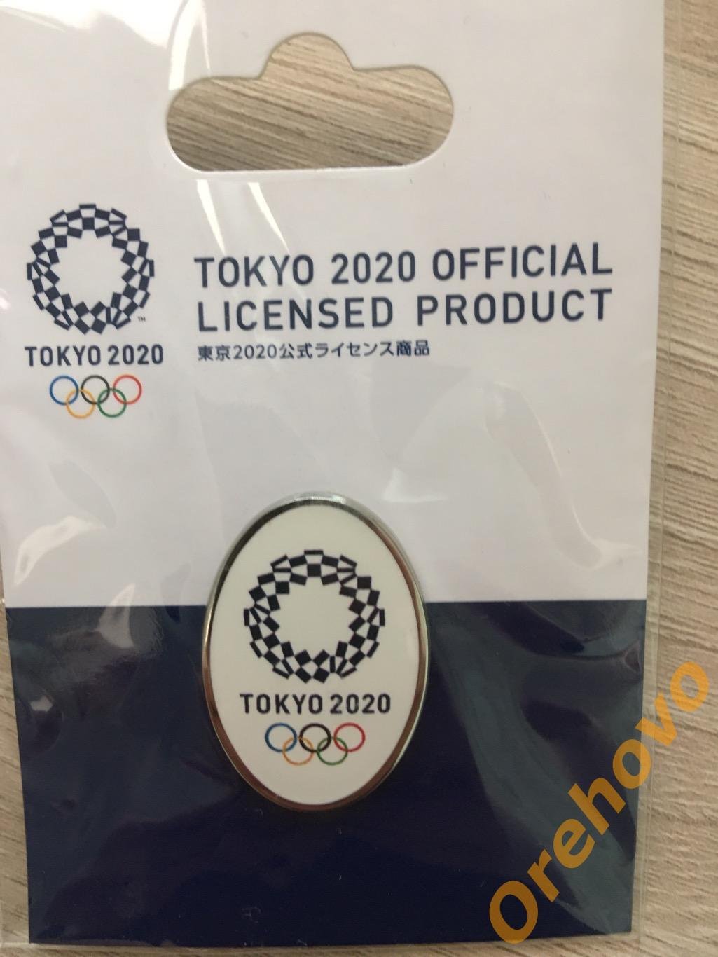 Значок. Олимпийские игры 2020 Токио Япония ( официальный/цанга)