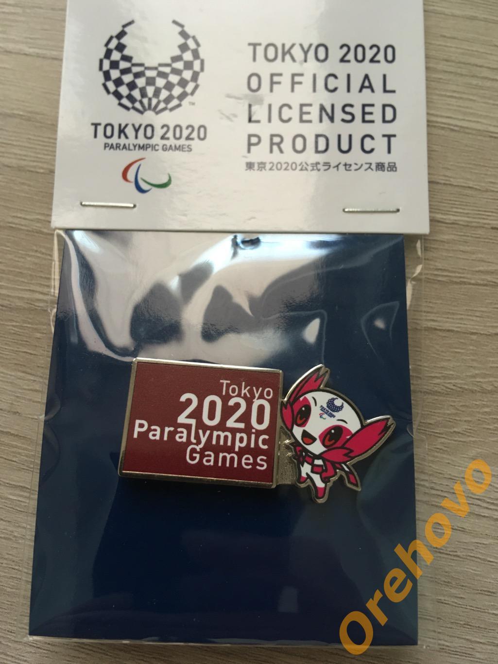 Значок Олимпийские игры 2020 Токио Япония маскот( официальный/цанга)