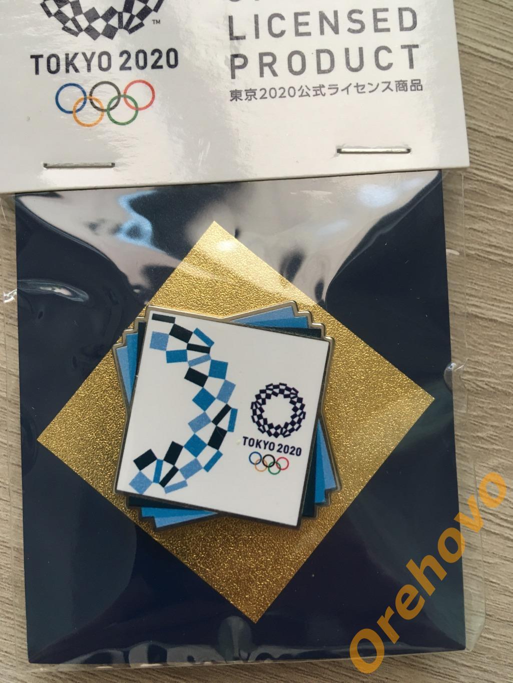 Значок XXXII Олимпийские игры 2020 Токио Япония /официальный