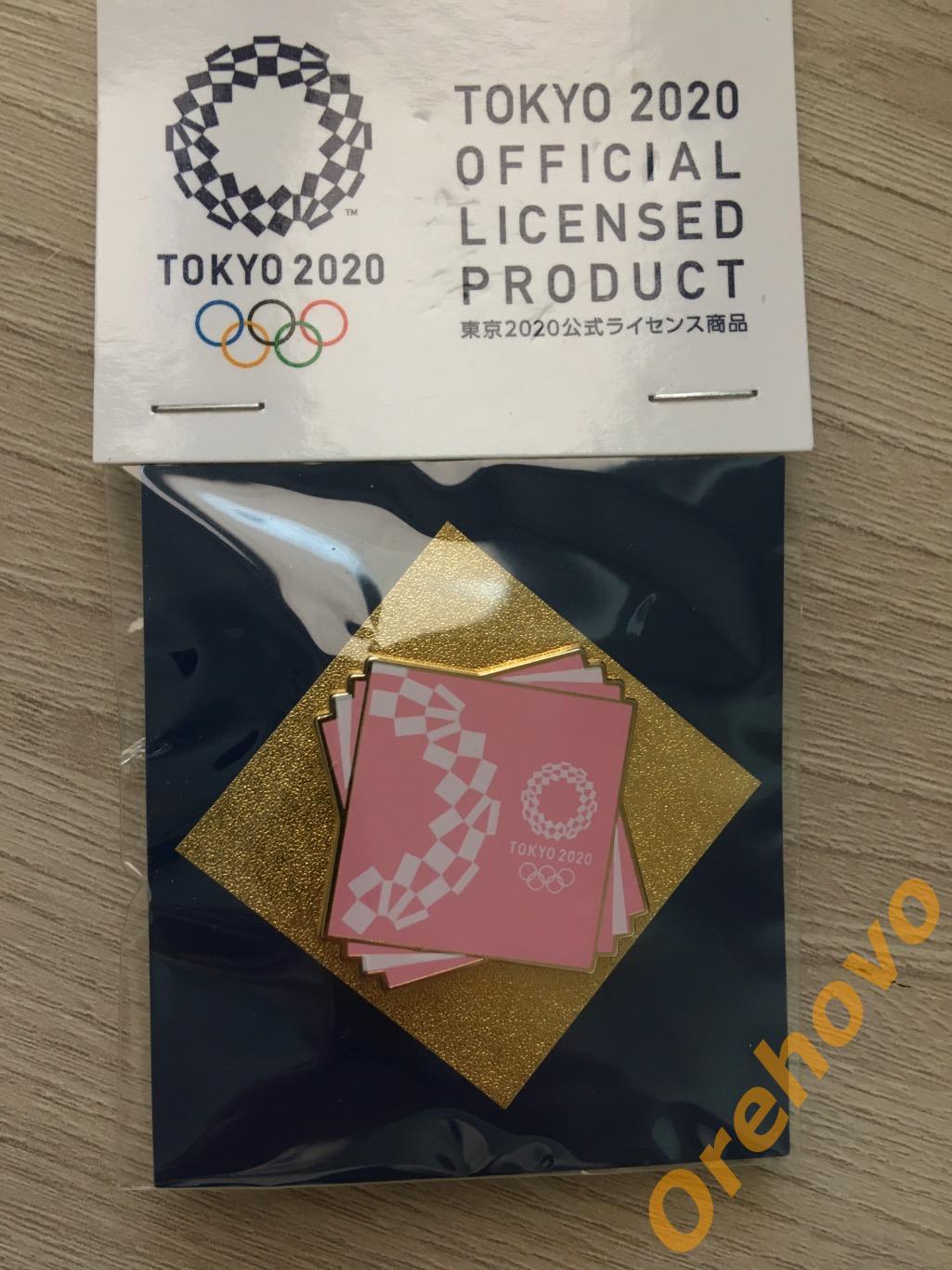 Значок. XXXII Олимпийские игры 2020 Токио Япония /официальный