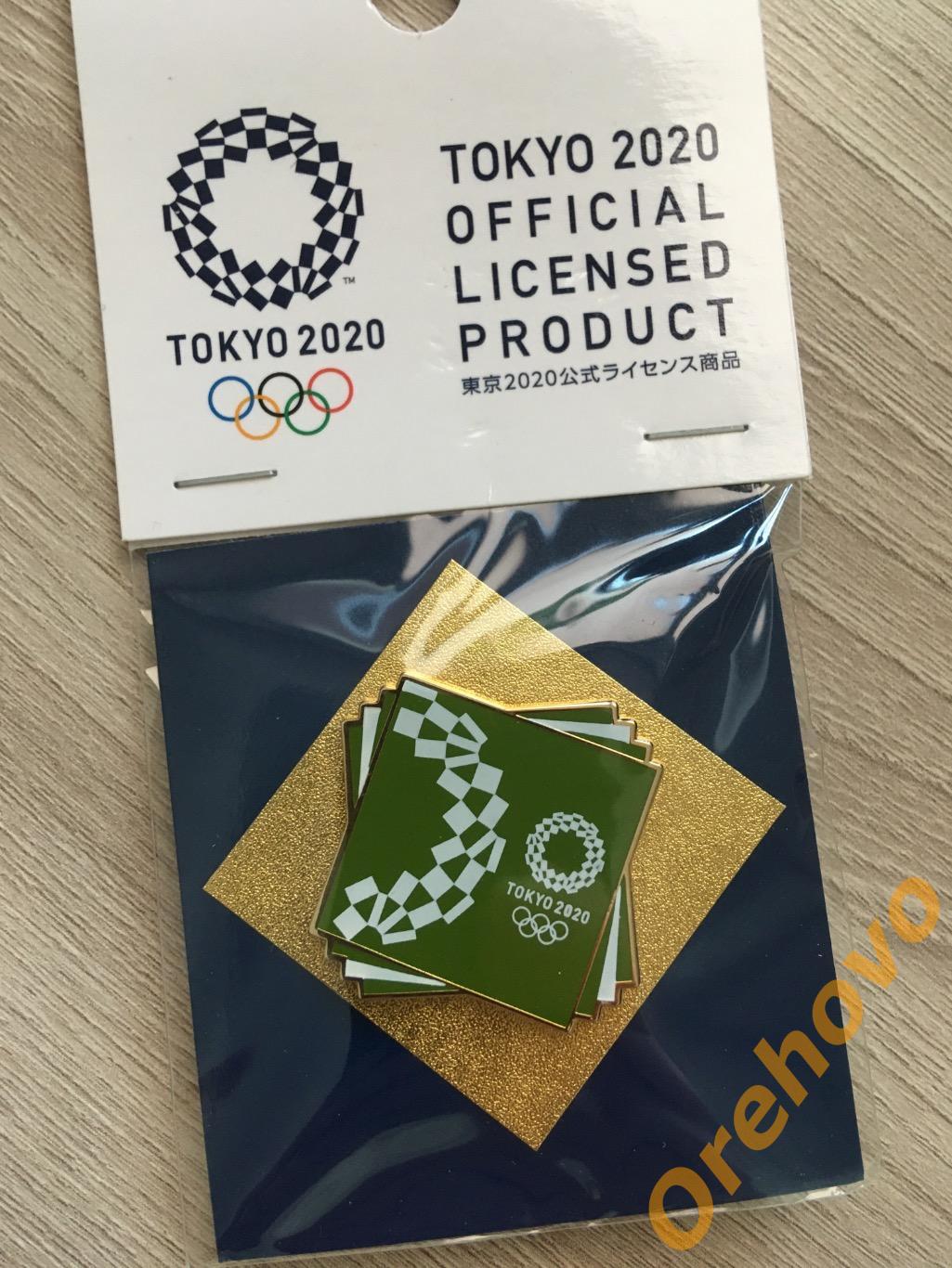 Значок. XXXII Олимпийские игры 2020 Токио Япония /официальный
