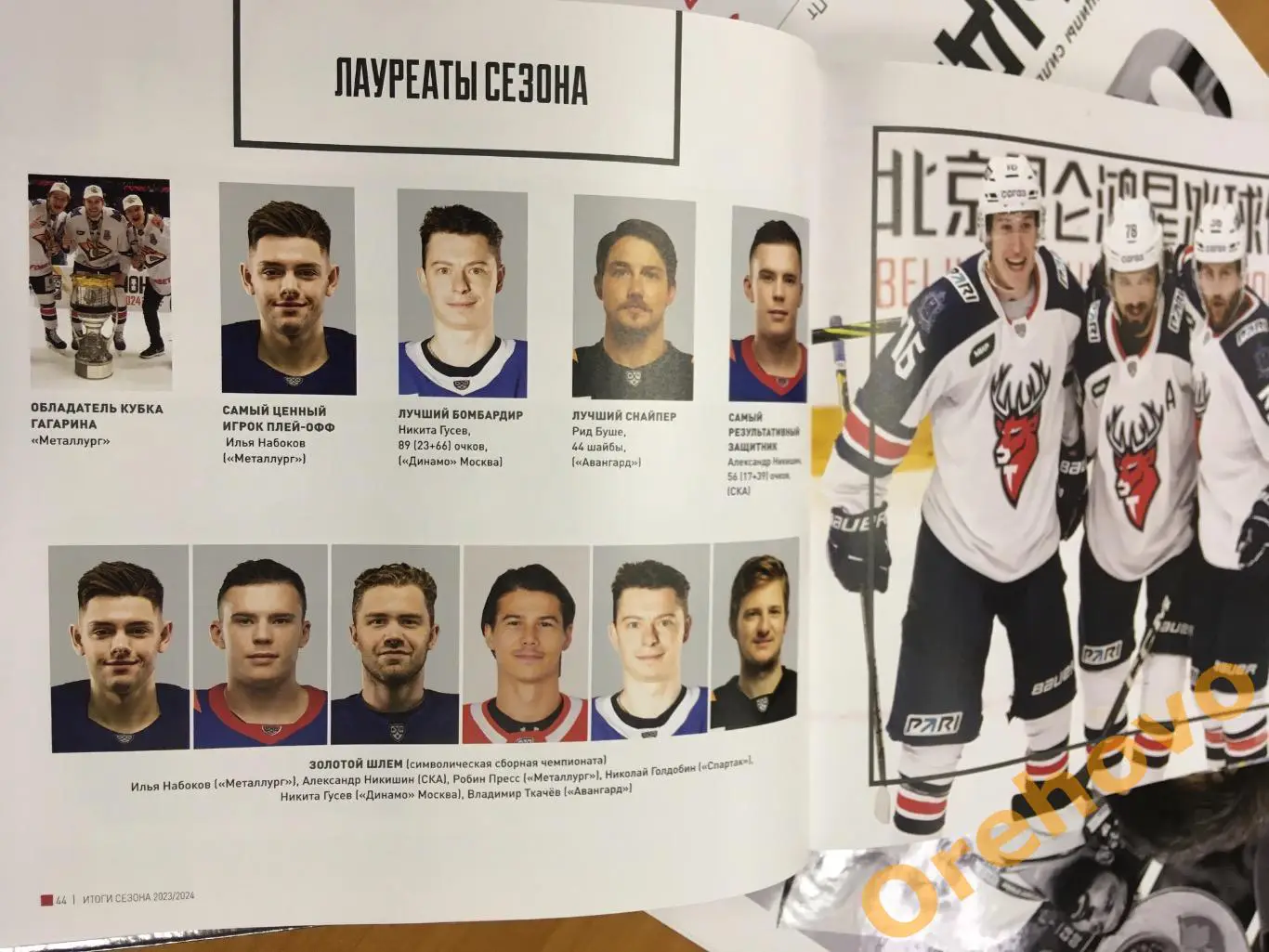 Итоги сезона 2023-2024. Коллекционное издание КХЛ, МХЛ, ЖХЛ 3