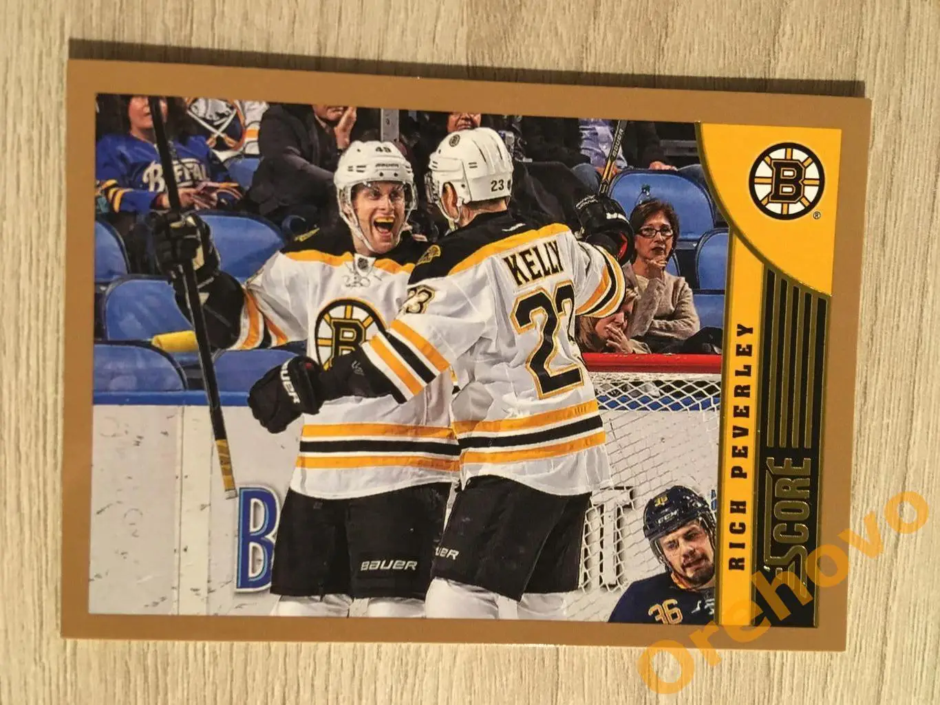 RICH PEVERLEY Бостон No. 27 gold 2013-14 Score Panini