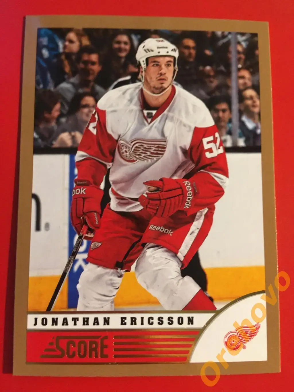JONATHAN ERICSSON Детройт No. 171 gold 2013-14 Score Panini
