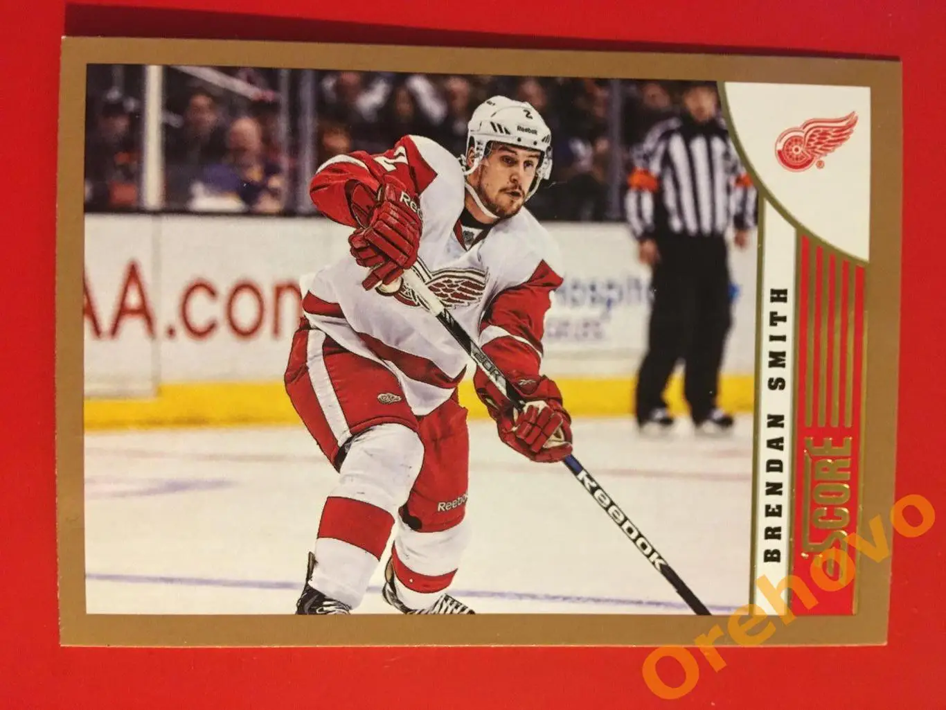 BRENDAN SMITH Детройт No. 179 gold 2013-14 Score Panini