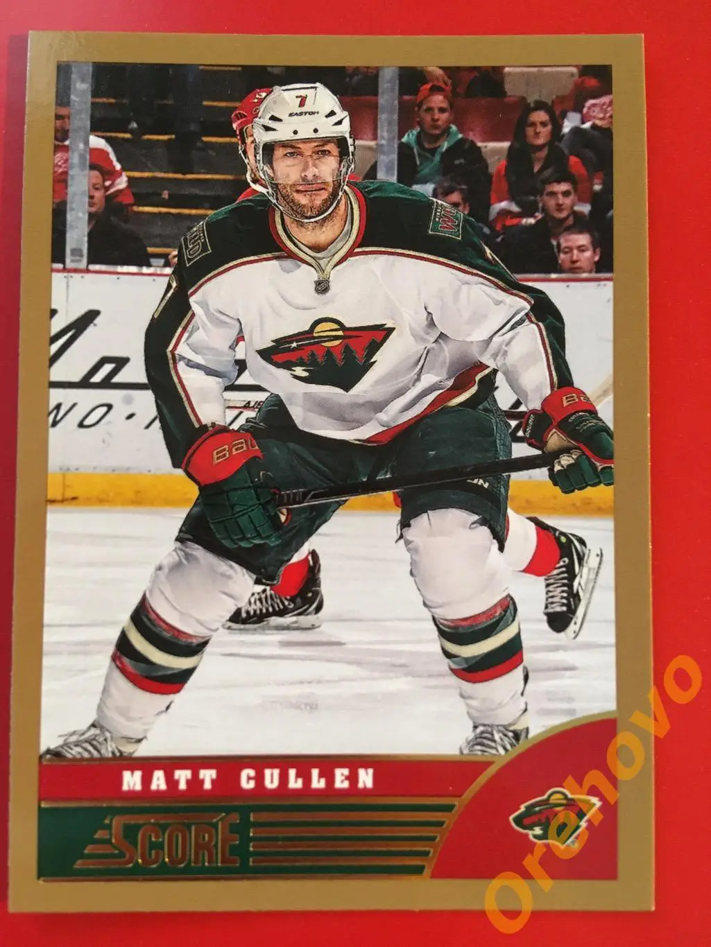 MATT CULLEN Миннесота No. 241 gold 2013-14 Score Panini