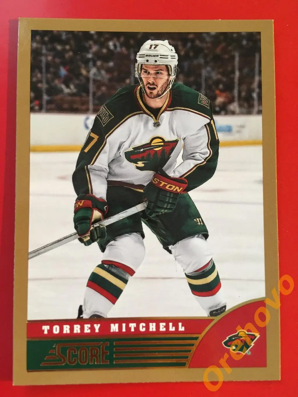 TORREY MITCHELL Миннесота No. 249 gold 2013-14 Score Panini