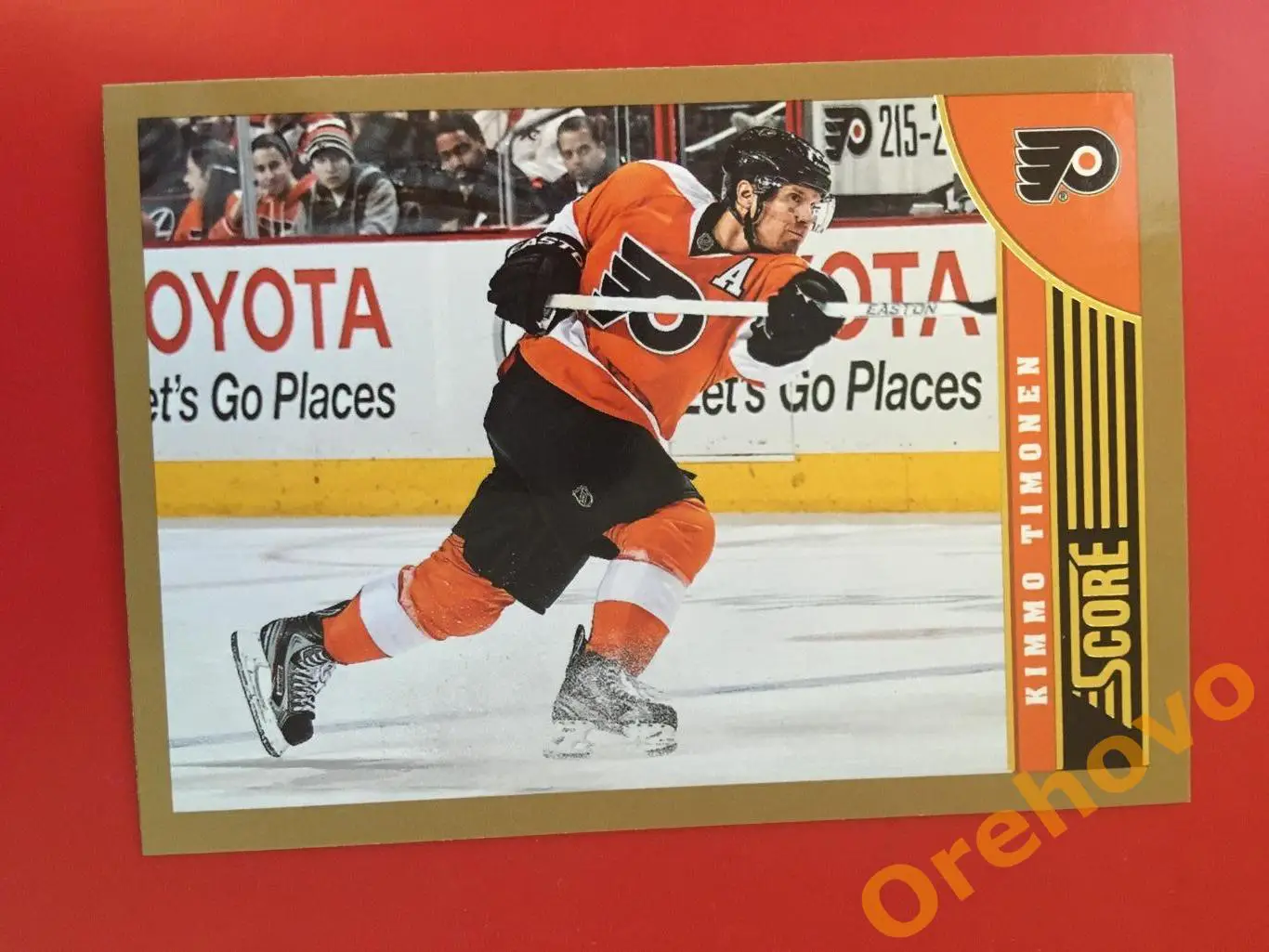 KIMMO TIMONEN Филадельфия No. 366 gold 2013-14 Score Panini