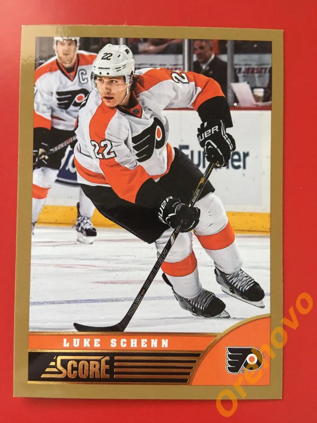LUKE SCHENN Филадельфия No. 370 gold 2013-14 Score Panini