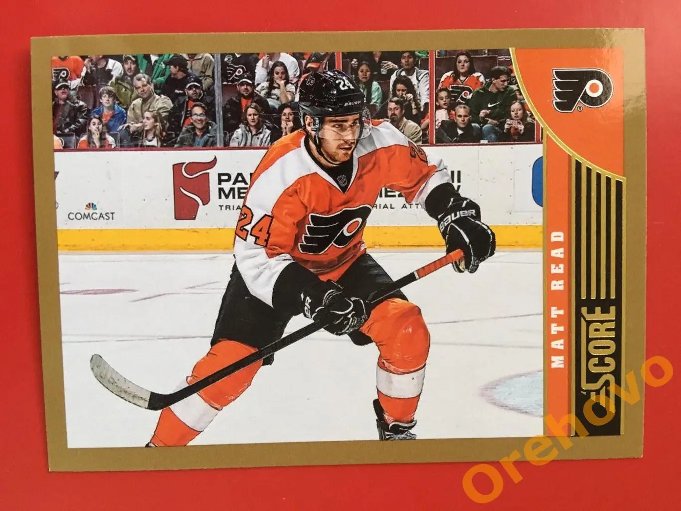 MATT READ Филадельфия No. 376 gold 2013-14 Score Panini