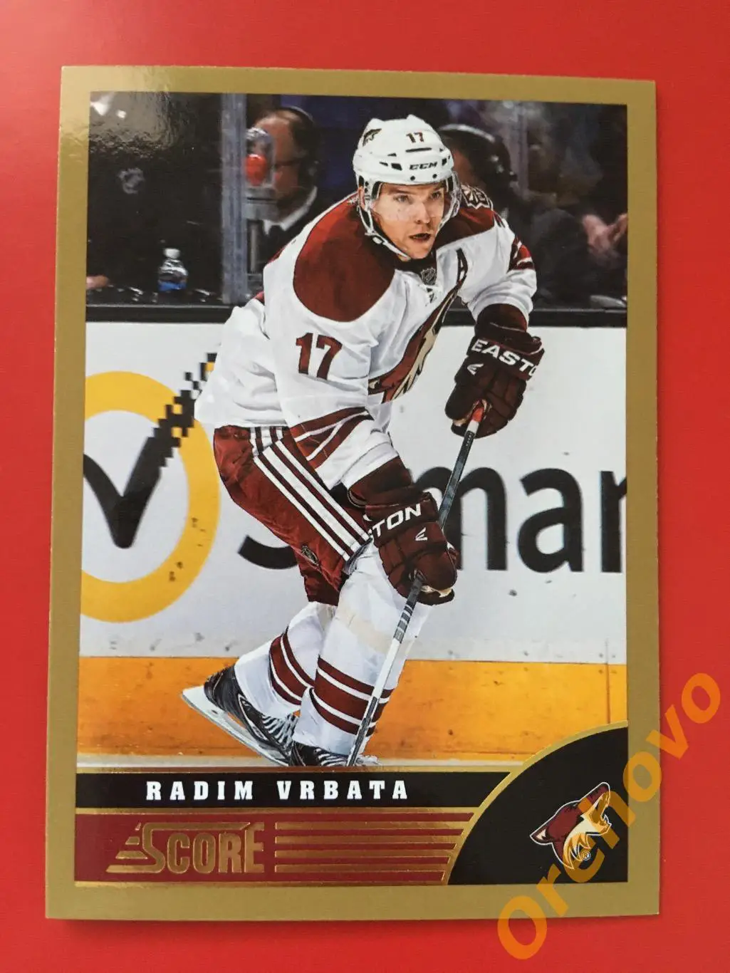 RADIM VRBATA Аризона No. 388 gold 2013-14 Score Panini