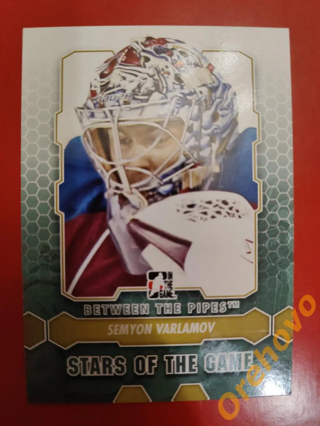 2012-2013 ITG Between the Pipes вратарь SEMYON VARLAMOVNo 80