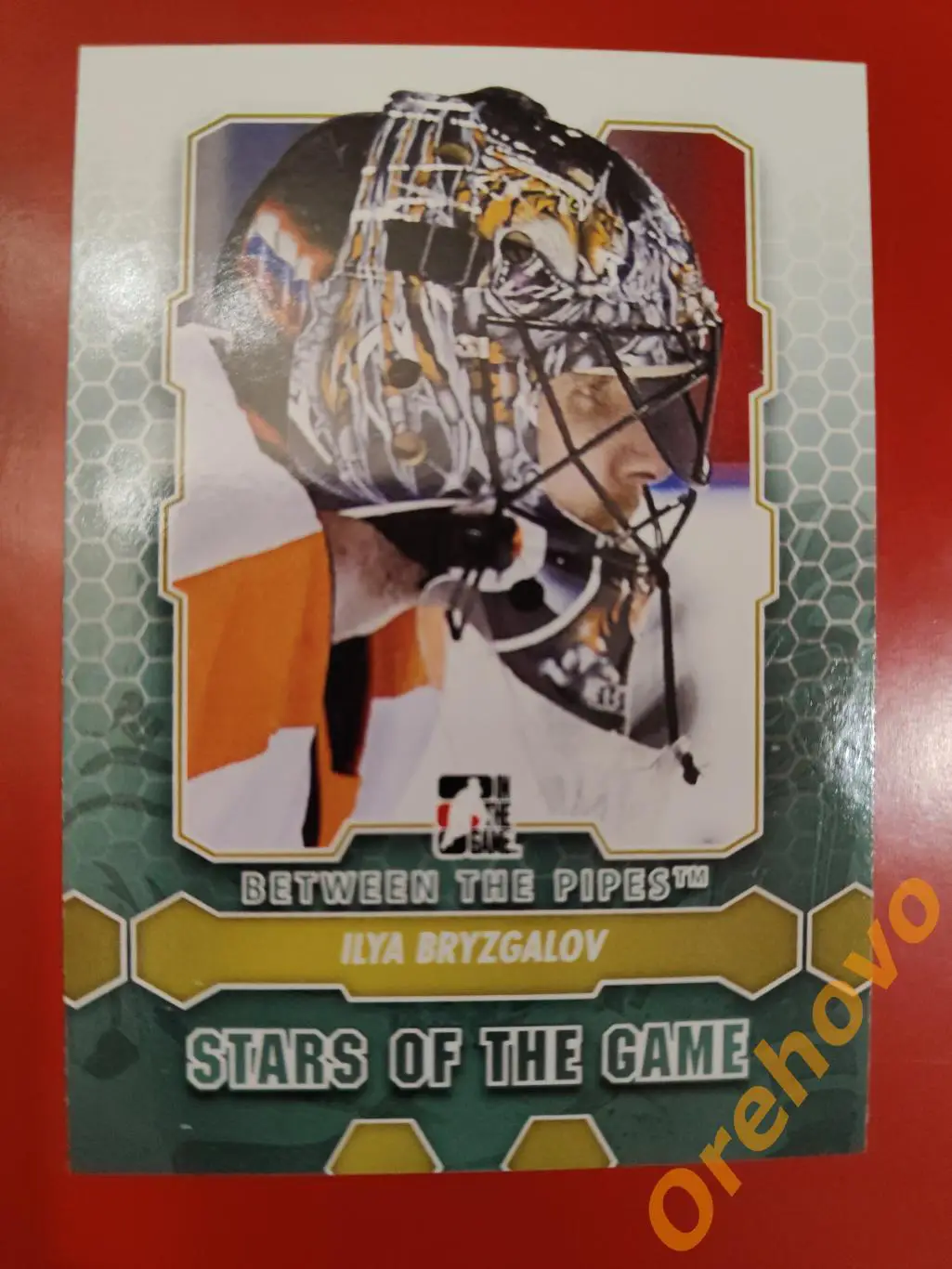 2012-2013 ITG Between the Pipes вратарь ILYA BRYZGALOV No 87
