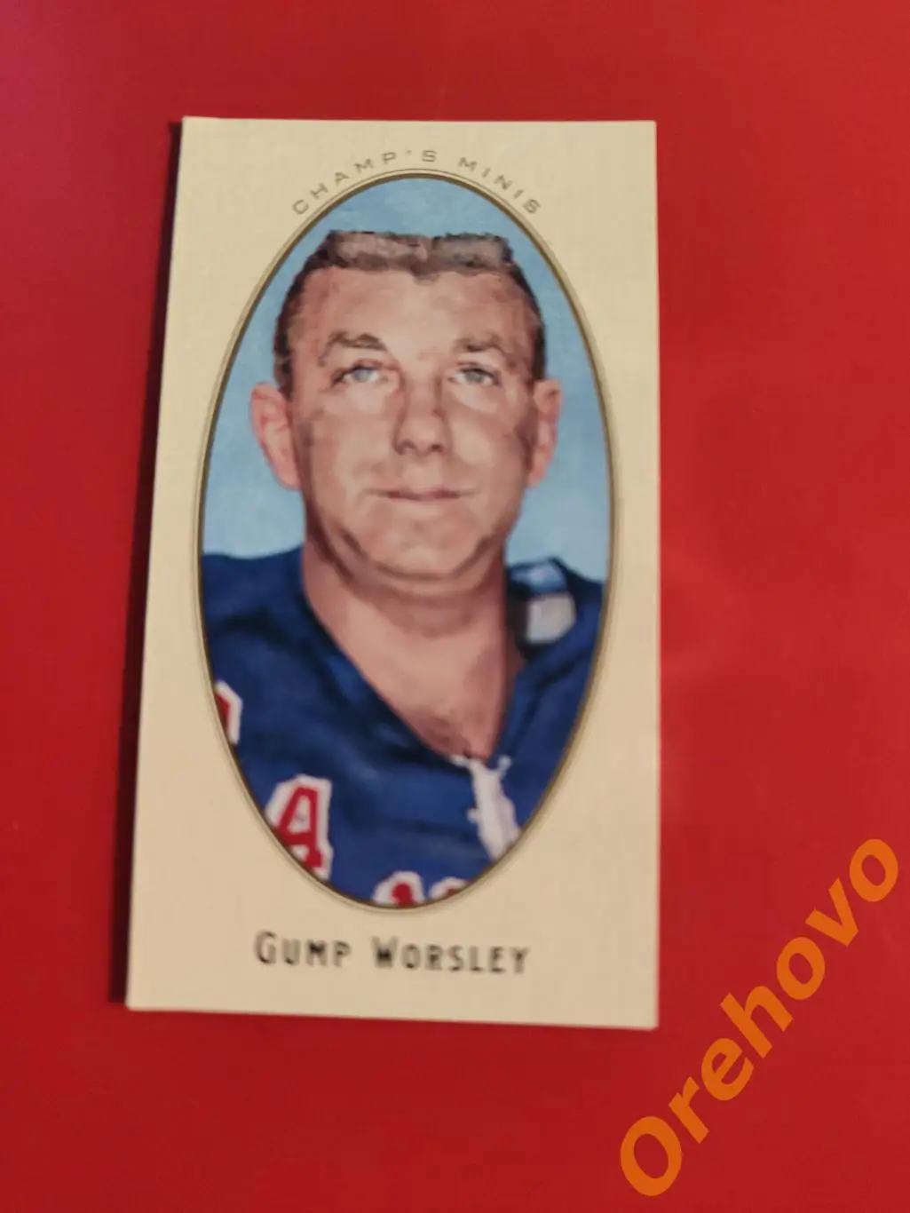 2011 Parkhurst Champions мини No 7 GUMP WORSLEY Рейнджерс