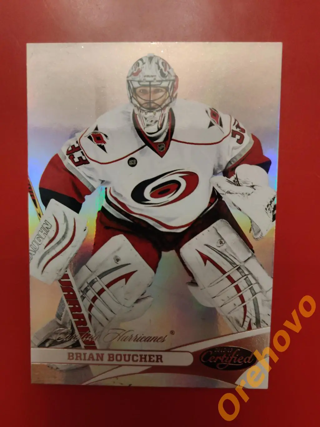 2012-2013 Panini Certified No 56 BRIAN BOUCHER Каролина