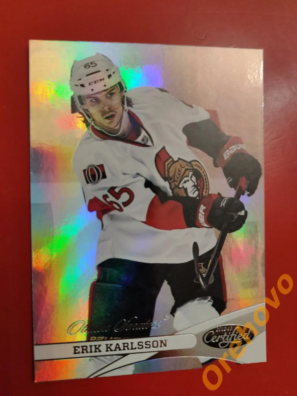 2012-2013 Panini Certified No 65 ERIK LARSSON Оттава