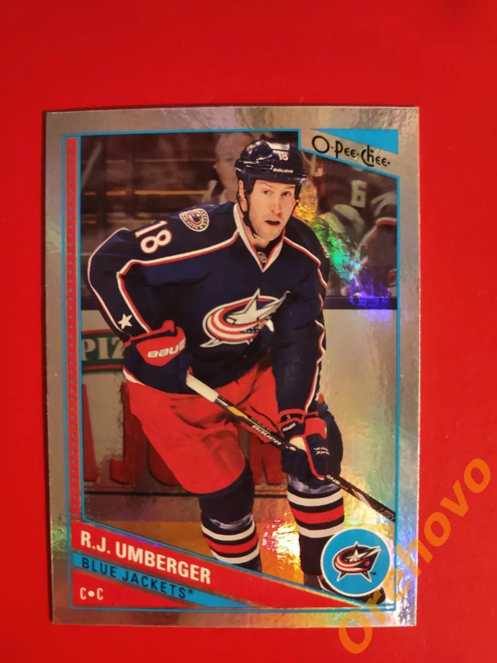 2013-2014 O-Pee-Chee фольга R.J. UMBERGER No 68 Коламбус