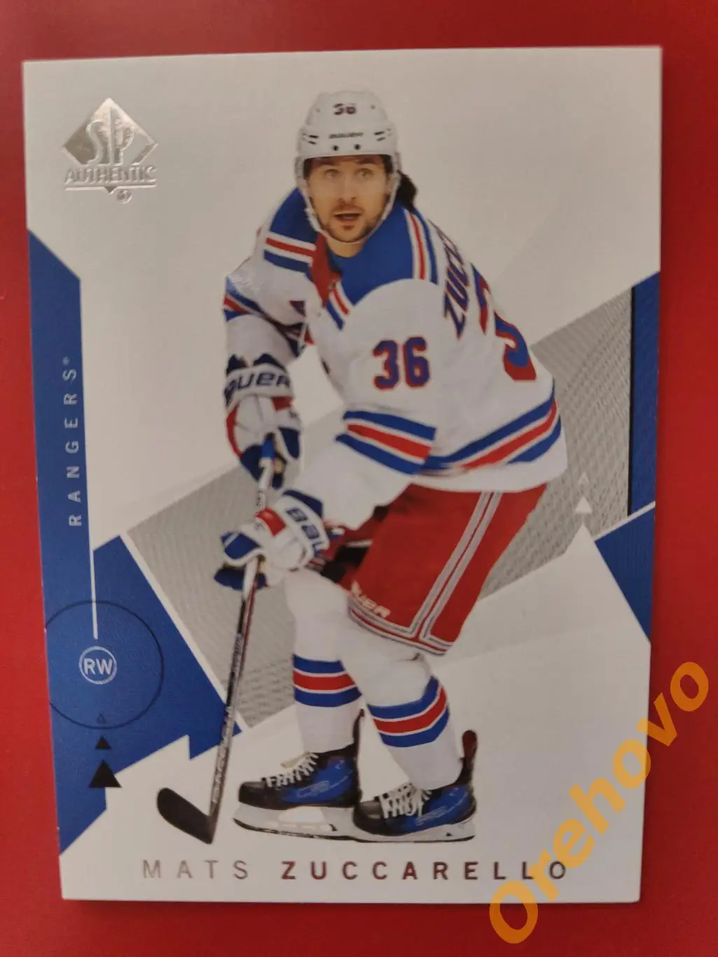 MATS ZUCCARELLO No 92 Рейнджерс 2018-2019 AUTHENTIC hockey.