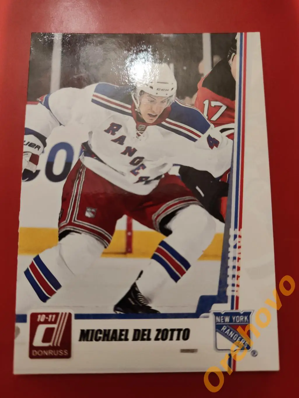 MICHAEL DELL ZOTTO No 237 Рейнджерс 2010 PANINI